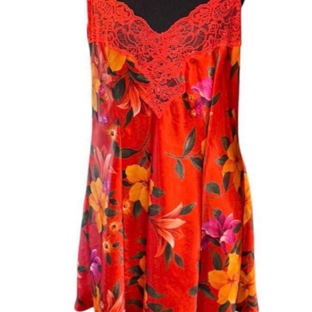 Victoria-s-secret Women's Red and Orange Vest